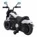 Motocicleta electrica chopper faster ahl008, roti si scaun din plastic, 78x30x55 cm, putere 20w - alb