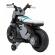 Motocicleta electrica future qls-805, roti din plastic + 2 roti ajutatoare, 88x46x56 cm, putere 25w - alb