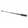 Baston telescopic flexibil maner cauciuc, 47 cm, argintiu