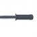 Baston telescopic flexibil maner cauciuc, 47 cm, argintiu