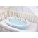 Babynest model dinozauri bleu 0-12 luni