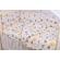Lenjerie 6 piese patut 120x60 cm bumbac 100% model albinute