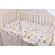 Lenjerie 6 piese patut 120x60 cm bumbac 100% model albinute