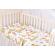 Lenjerie 6 piese patut 120x60 cm bumbac 100% model caprioare