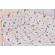 Lenjerie 6 piese patut 120x60 cm bumbac 100% model rachete