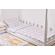 Lenjerie pat 90x200 cm, 3 piese model fluturasi