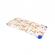 Lenjerie patut gradinita 5 piese bumbac 100% model caprioare