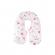 Perna gravide multifunctionala 3 in 1 bumbac 100% model floral