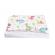 Set 2 cearsafuri patut 120x60 cm bumbac 100% alb dinozauri