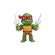 Figurina metalica testoasele ninja raphael