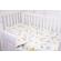 Lenjerie 5 piese patut 120x60 cm bumbac 100% model curcubee si norisori