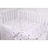 Lenjerie 5 piese patut 120x60 cm bumbac 100% model fluturasi multicolori