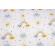 Lenjerie patut 120x60 cm, 3 piese bumbac 100% model curcubee si norisori