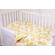 Set complet 7 piese lenjerie si aparatori patut 120x60 cm bumbac 100% model floricele