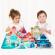 Centru de activitate orasel educational cu blocuri din lemn 121 piese ecotoys