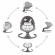 Leagan electric 2 in 1 kidwell luxi - melange