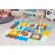 Salteluta de joaca din spuma eva cu 25 de piese ecotoys 32511 - multicolor