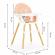 Scaun de masa 2 in 1 ecotoys ha-004 – roz