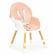 Scaun de masa 2 in 1 ecotoys ha-004 – roz
