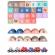 Set cuburi de constructii creative ecotoys hm015220, din lemn, 115 blocuri