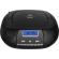 Radio cd player ecg cdr 500 negru, tuner fm cu memorie 20 de posturi
