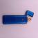 Bricheta electronica cu incarcare usb, buton cu lumina, 9 cm, albastru