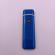 Bricheta electronica cu incarcare usb, buton cu lumina, 9 cm, albastru
