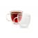 Set 2 cesti pentru ceai eta 9153 91000, 2 x 400 ml, sticla borosilicata cu
