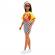 Papusa barbie fashionistas bruneta cu suvite blonde