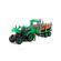 Tractor cu remorca lemne progresso, 40x11.5x17 cm, polesie