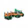 Tractor cu remorca lemne progresso, 40x11.5x17 cm, polesie