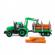 Tractor cu remorca lemne progresso, 40x11.5x17 cm, polesie