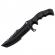 Cutit de vanatoare ideallstore®, dark element, 30.5 cm, otel inoxidabil, negru