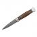 Cutit din otel damasc, ideallstore®, spring knife, 23 cm, maro