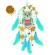 Set creativ djeco - dreamcatcher cu sclipici