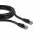 Cablu lindy 1m cat.6 u/utp, black