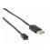 Cablu usb 2.0 usb a tata - micro usb b tata plat 1m negru valueline