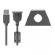 Cablu prelungitor 2m usb 2.0 hi-speed cupru dublu ecranat cu montare pe birou goobay
