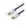 Cablu displayport v1.2 1.5m tata-tata 4k negru logilink bdpm15