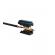 Cablu profesional clicktronic audio 1x rca 0.5m tata-tata aurit ofc cupru coax 75 ohm dublu ecranat 70442