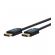 Cablu profesional displayport - displayport 1m v1.2a 4k 60hz 21.6gbit/s awg26 ofc clicktronic 70710