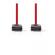 Cablu sata 3gb/s date 7-pin mama-mama 0.5 m rosu nedis