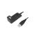 Cablu usb 2.0 a soclu mama - usb a mufa tata nichelat 1.5m negru logilink