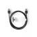 Cablu usb 2.0 nedis usb a tata - usb a tata 2m negru
