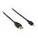 Cablu usb 2.0 tata - micro usb tata 1m negru valueline