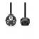 Cablu de alimentare schuko tata - iec-320-c13 10m 3x1mm2 cupru negru nedis cegl10030bk100