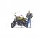 Motocicleta scrambler ducati full throttle bruder cu figurina sofer