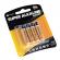 Set 4 baterii alcaline gogen super, aaa, 1.5 v, lr03