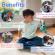 Set de construit cu magnet clixo itsy pack blue-green 18