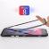 Husa apple iphone 7 magnetica negru, perfect fit cu spate de sticla securizata premium